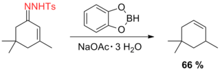 Scheme 12-2. Deoxygenation of an α,β-unsaturated carbonyl compound