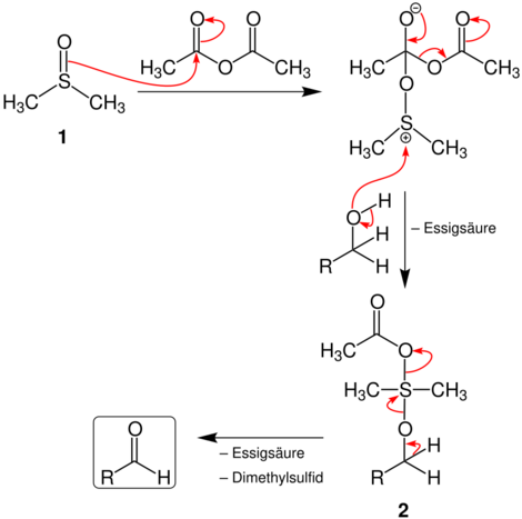 Reaktionsmechanismus Albright-Goldman-Oxidation