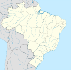 Santa Marta crater is located in Brazil