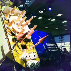 CeBit 2011 - Glosnass-K Satellite Model 11.jpg