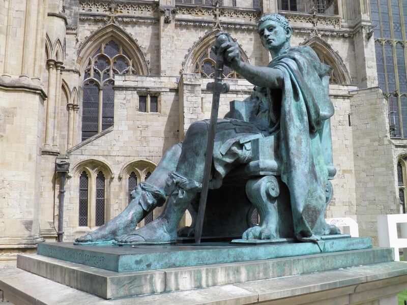 File:Constantine the Great Statue in York, commissioned in 1998 and sculptured by Philip Jackson, Eboracum, York, England (7643911290).jpg