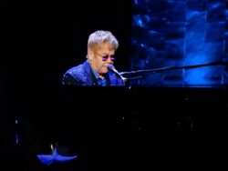 Elton John Singing At The I'm With Her Concert for Hillary Clinton at Radio City Music Hall (25380672081).jpg