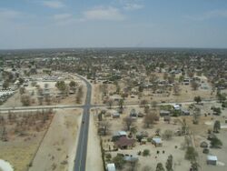 Maun from the air