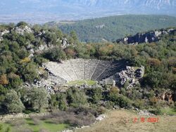 Pinara Amphitheatre Fethiye Mugla Turkiye.JPG