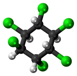 (-)-alpha-Hexachlorocyclohexane molecule ball.png