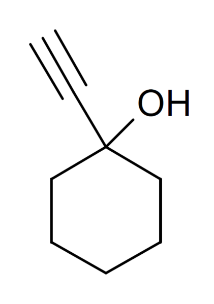 File:1-Ethynylcyclohexanol structure.png