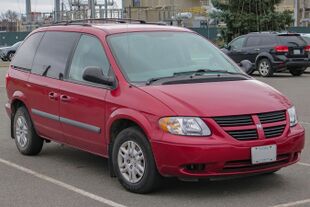 2007 Dodge Caravan Base in Inferno Red Crystal Pearl, Front Right, 11-12-2022.jpg