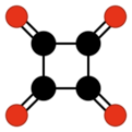 Chemfm cyclobutanetetrone.svg