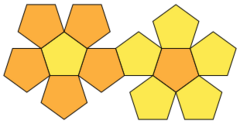 Dodecahedron flat.svg