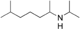Skeletal formula of iproheptine