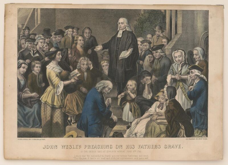 File:John Wesley preaching on his fathers grave- in the church yard at Epworth Sunday June 6th 1742 LCCN2002707689.jpg