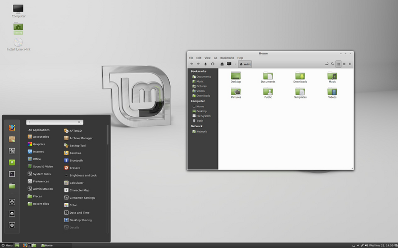 File:Linux Mint 14 Nadia with Cinnamon.png