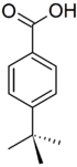 Para-tert-butylbenzoic acid.png