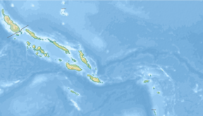 Mount Veve is located in Solomon Islands