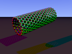 Carbon nanotube zigzag povray.PNG