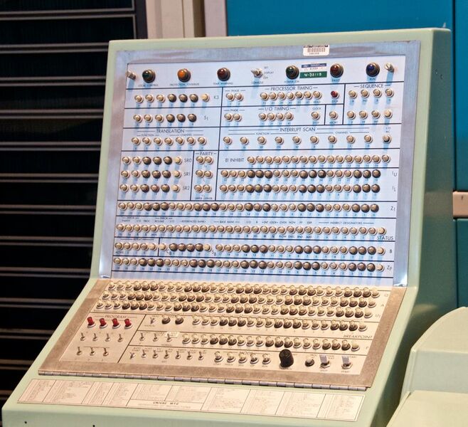 File:Control Panel for UNIVAC 1232 Computer.jpg