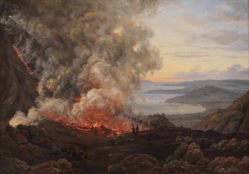 File:J.C. Dahl - Eruption of the Volcano Vesuvius - Google Art Project.jpg