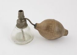 Clondiser or nasal atomizer, by Pineolum Co., New York, 1890–1930