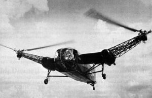 McDonnell XHJH-1 Whirlaway helicopter prototype in flight, 1946.jpg