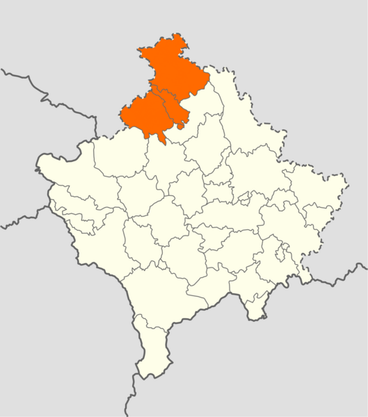 File:North Kosovo blank map.png