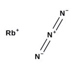 Rubidium azide structure.png