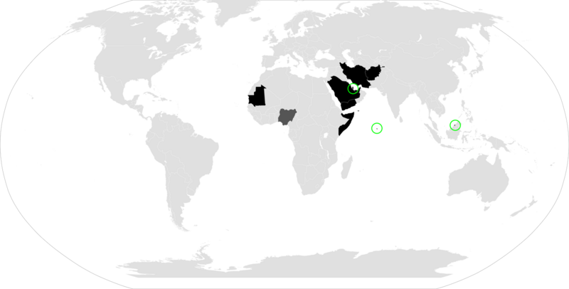 File:States with death penalty for apostasy.png