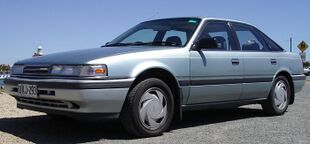 1988 Mazda 626 (GD) Turbo hatchback (5153051707) (cropped).jpg
