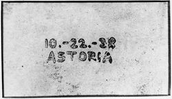 Astoria 10-22-38 (The first xerographic image)