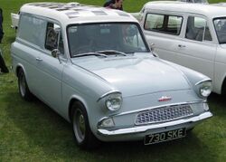 Ford Thames 7 cwt Anglia based reg 1961.JPG