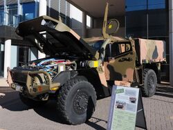 Hawkei utility variant at the 2016 ADFA Open Day.jpg