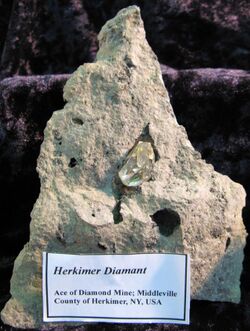 Herkimer Diamant - Middleville, County of Herkimer, NY, USA.JPG
