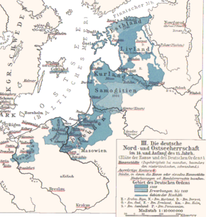 The State of the Teutonic Order in 1410