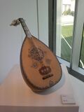 Azerbaijani musical instrument ud in Heydar Aliyev Center.jpg