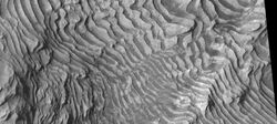 Layers in Danielson Crater, as seen by HiRISE under HiWish program 09.jpg