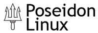 The logo of Poseidon linux