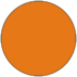 A circle of orange