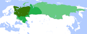 Territory of Russia in      1500      1600 and      1700
