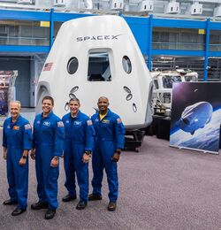 SpaceX Dragon 2 and astronauts 2018.jpg