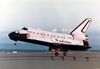 Space Shuttle Discovery lands for the first time, completing STS-41-D.jpg