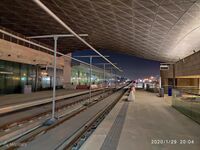 The metro station at the Qatar National Convention Centre.jpg