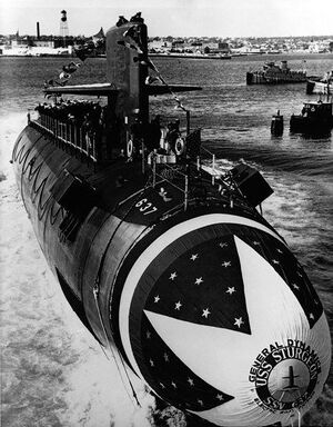 USS Sturgeon (SSN-637) Launch.jpg