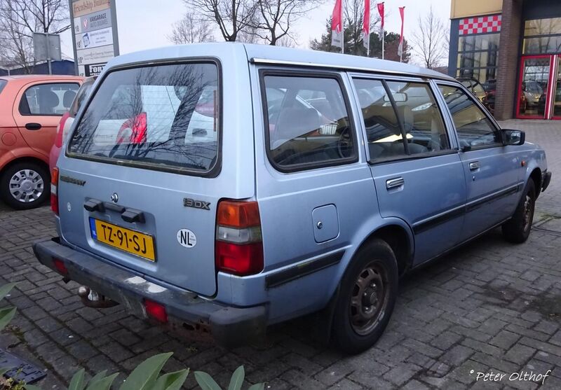 File:1989 Nissan Sunny 1.3DX Wagon (back).jpg