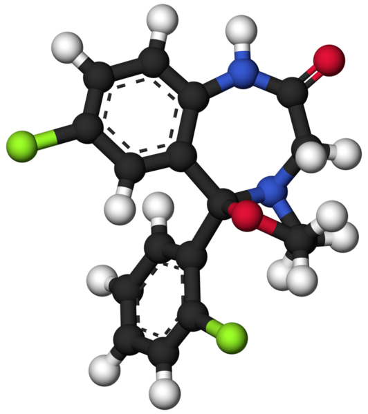 File:Cloxazolam-3d-model.png