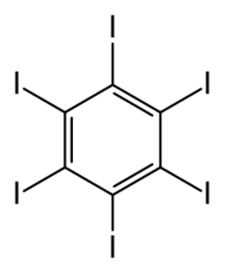 Hexaiodobenzene.svg