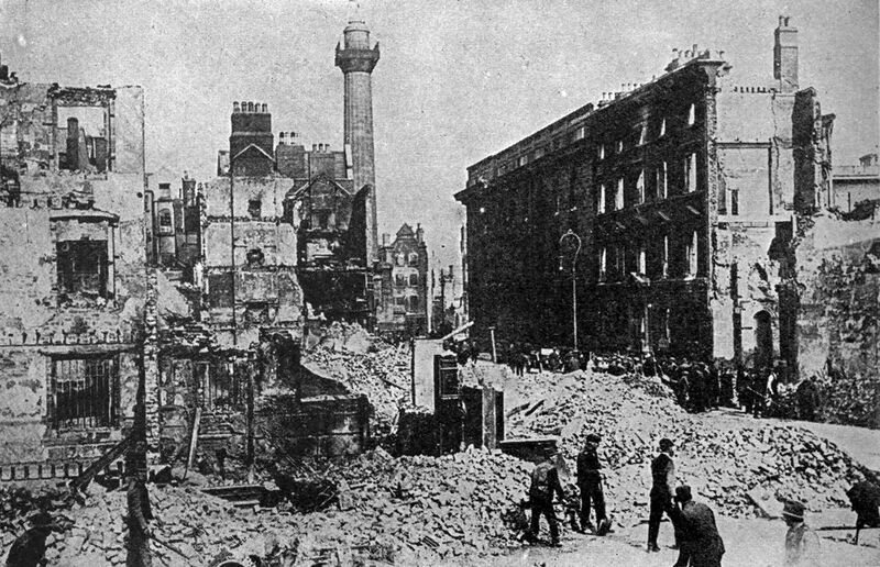 File:Sackville Street (Dublin) after the 1916 Easter Rising.JPG
