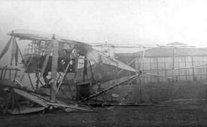 Siemens-Schuckert R aircraft wreck near Cologne c1918.jpg