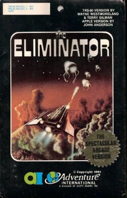 The Eliminator (video game) (Cover).jpg