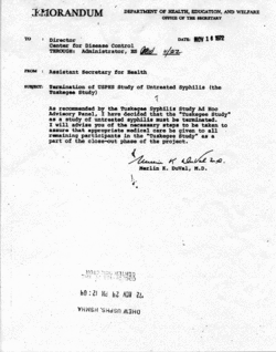 Tuskegee-syphilis-study termination-memo.gif