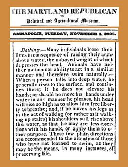 18251101 Preventing drowning - The Maryland Republican (Annapolis).jpg