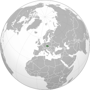 Czech Republic (orthographic projection).svg